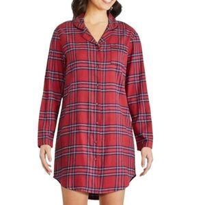 George Flannel Night  Shirt